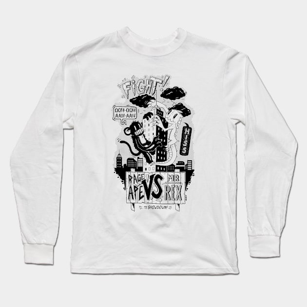 "FIGHT!" Long Sleeve T-Shirt by AllanOhr